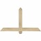 Ekena Millwork Eugene Rough Sawn Timber Gable Bracket, Douglas Fir, 48"W x 28"H x 2"D x 4"F, 14/12 Pitch GBW048X28X0204EUG00RDF - alternate 1